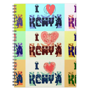 I Liebe Kenya.png Notizblock