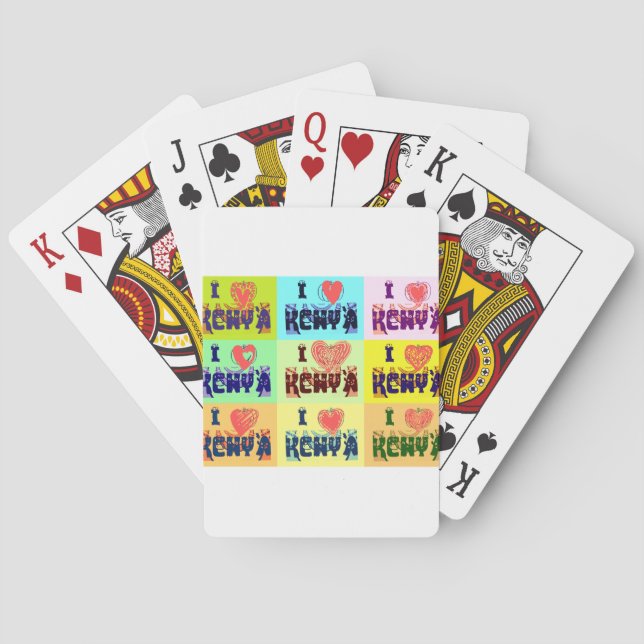I Liebe Kenya.png Spielkarten (Rückseite)