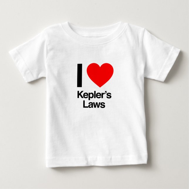 i Liebe keplers law Baby T-shirt (Vorderseite)