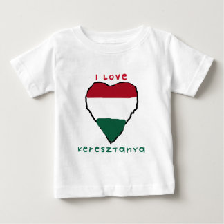 I Liebe Keresztanya Säuglings-T - Shirt