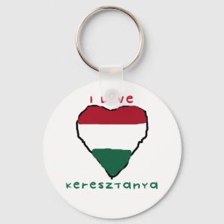 I Liebe Keresztanya Schlüsselanhänger
