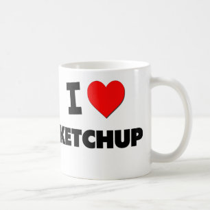 I Liebe-Ketschup Kaffeetasse