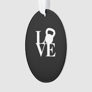 I Liebe Kettlebells Ornament