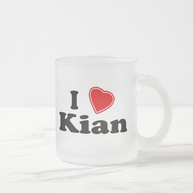 I Liebe Kian Mattglastasse (Rechts)