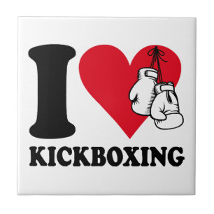 I Liebe Kickboxing Fliese
