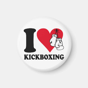 I Liebe Kickboxing Magnet