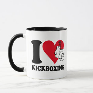 I Liebe Kickboxing Tasse