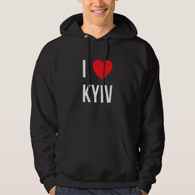 I Liebe Kiew Hoodie (Vorderseite)