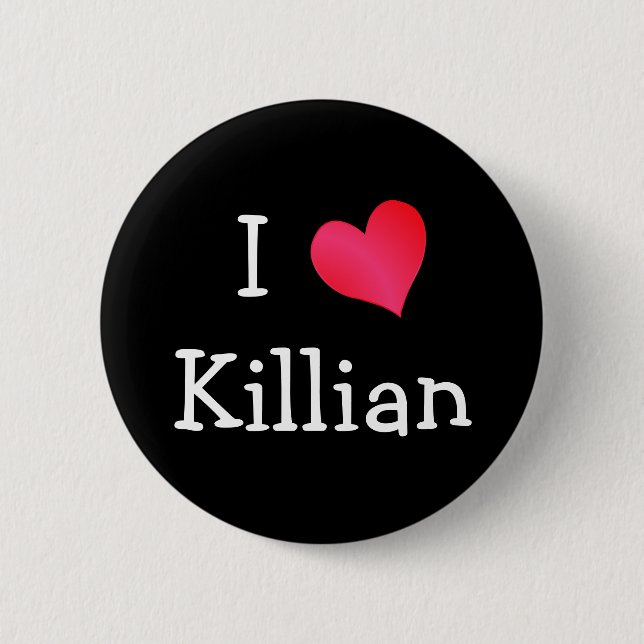 I Liebe Killian Button (Vorderseite)