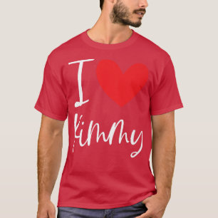 I Liebe Kimmy Name Personalisiert Girl BESTE FREUN T-Shirt