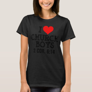 I LIEBE-KIRCHEN-JUNGEN-T - Shirts T-Shirts