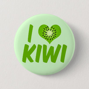 I Liebe Kiwi Button