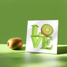 I LIEBE KIWI (Kiwi Fruits/Kiwi Berry) | Poster