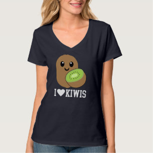I Liebe Kiwis Niedlich Kiwis Costume Kiwi Outfit K T-Shirt