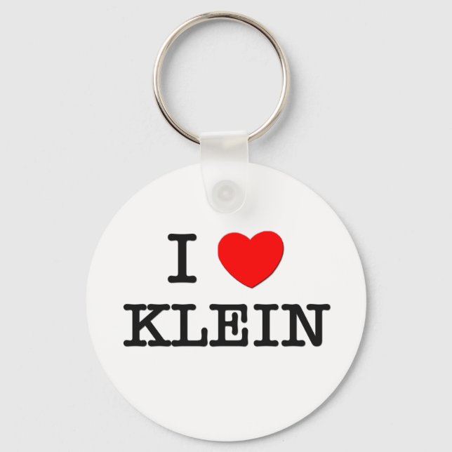 I Liebe Klein Schlüsselanhänger (Vorderseite)