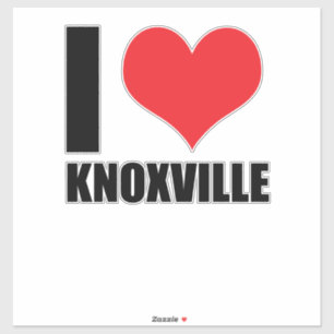 I Liebe Knoxville Aufkleber