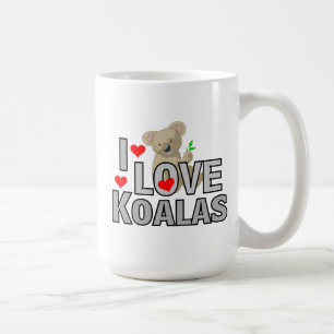 I Liebe Koalas Kaffee Tasse