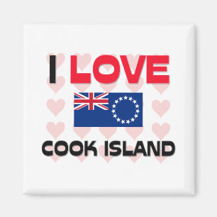I Liebe-Koch-Insel Magnet