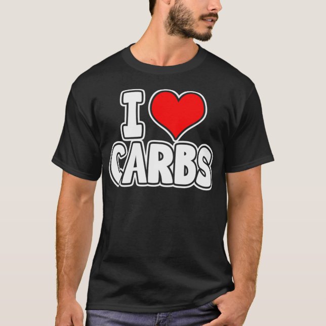 I Liebe Kohlenstoff T-Shirt (Vorderseite)
