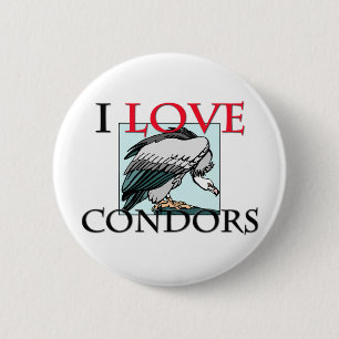 I Liebe-Kondore Button