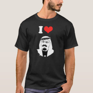 I Liebe-König Abdullah T-Shirt
