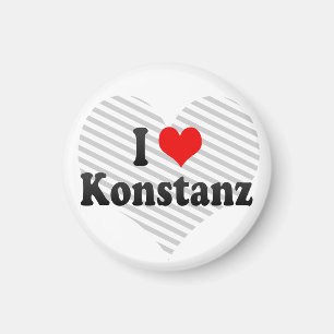 I Liebe Konstanz, Deutschland Magnet