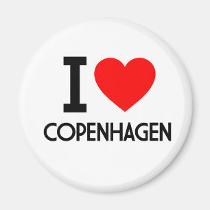 I Liebe Kopenhagen Magnet