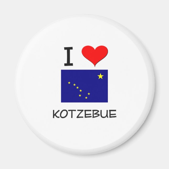 I Liebe KOTZEBUE Alaska Magnet (Vorne)