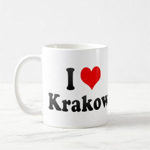 I Liebe Krakau, Polen Kaffeetasse