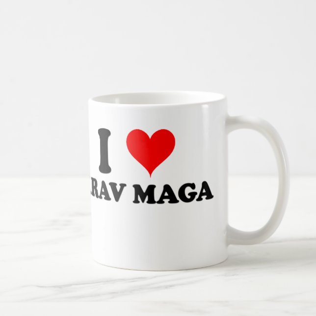 I Liebe Krav Maga Kaffeetasse (Rechts)