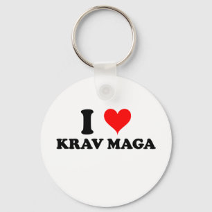 I Liebe Krav Maga Schlüsselanhänger
