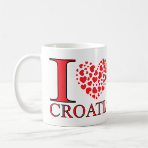 I Liebe Kroatien Kaffeetasse