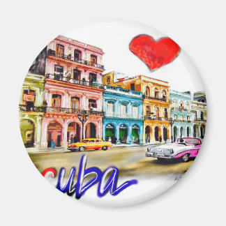 I Liebe Kuba Magnet