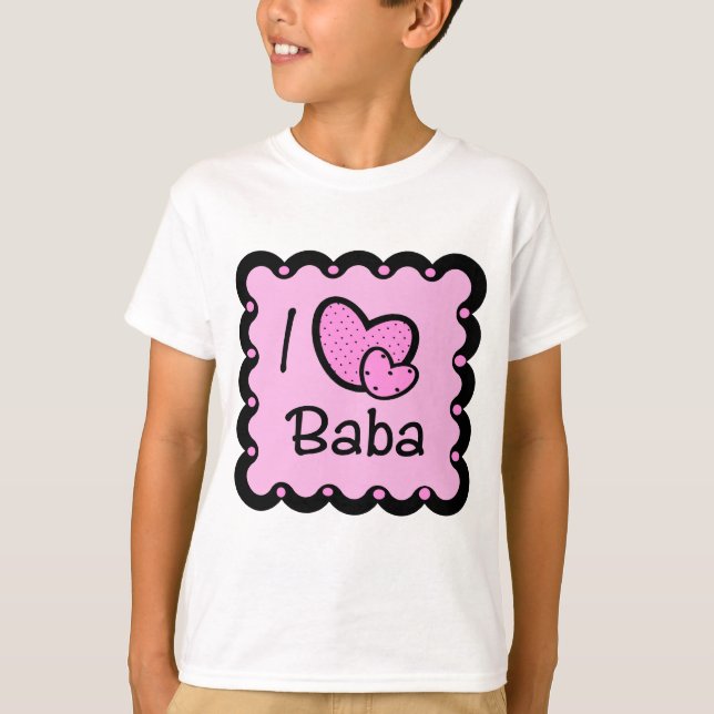 I Liebe-Kuchen-niedlicher T - Shirt (Vorderseite)