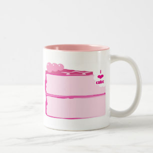 I Liebe-Kuchen Zweifarbige Tasse