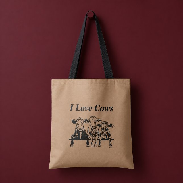 I Liebe Kühe Tasche (Von Creator hochgeladen)