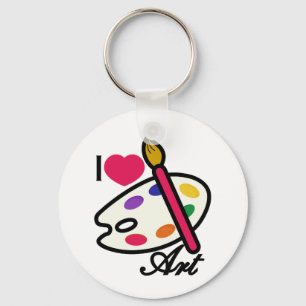 I Liebe-Kunst Schlüsselanhänger