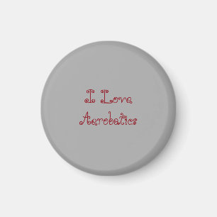I Liebe-Kunstfliegen Magnet