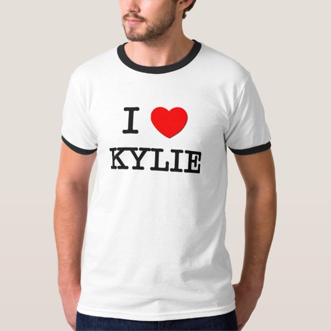 I Liebe Kylie T-Shirt (Vorderseite)