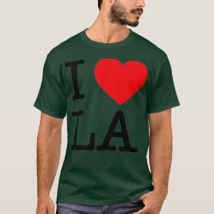 I Liebe LA Short Sleeve I Heart Los Angeles Top