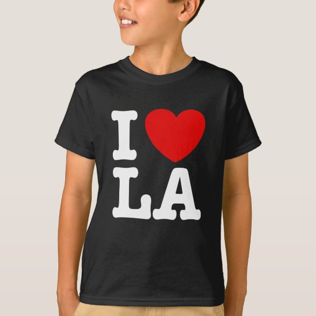 I LIEBE LA T-Shirt (Vorderseite)