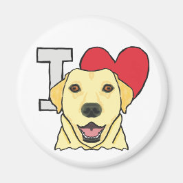 I Liebe Labradors Magnet