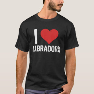 I Liebe Labradors T-Shirt