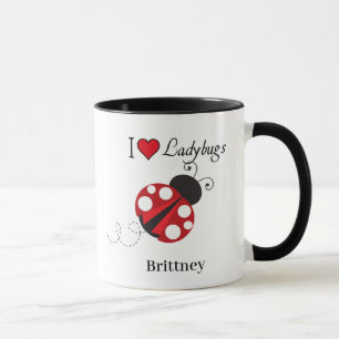 I Liebe Ladybugs Tasse