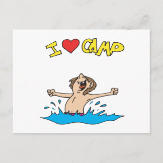 I Liebe Lager 2 Postkarte