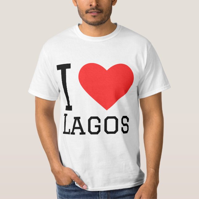 I Liebe lagos T-Shirt (Vorderseite)