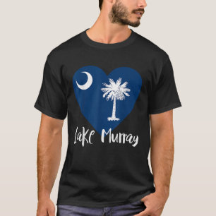 I Liebe Lake Murray South Carolina SC Herzenflagge T-Shirt