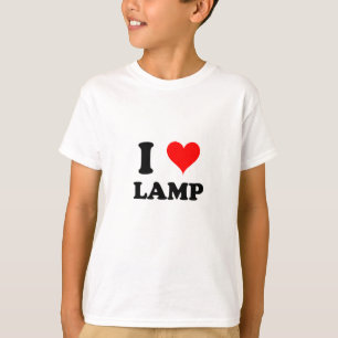 I Liebe-Lampe T-Shirt