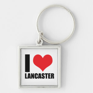I Liebe Lancaster Schlüsselanhänger