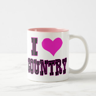 I Liebe-Land Zweifarbige Tasse